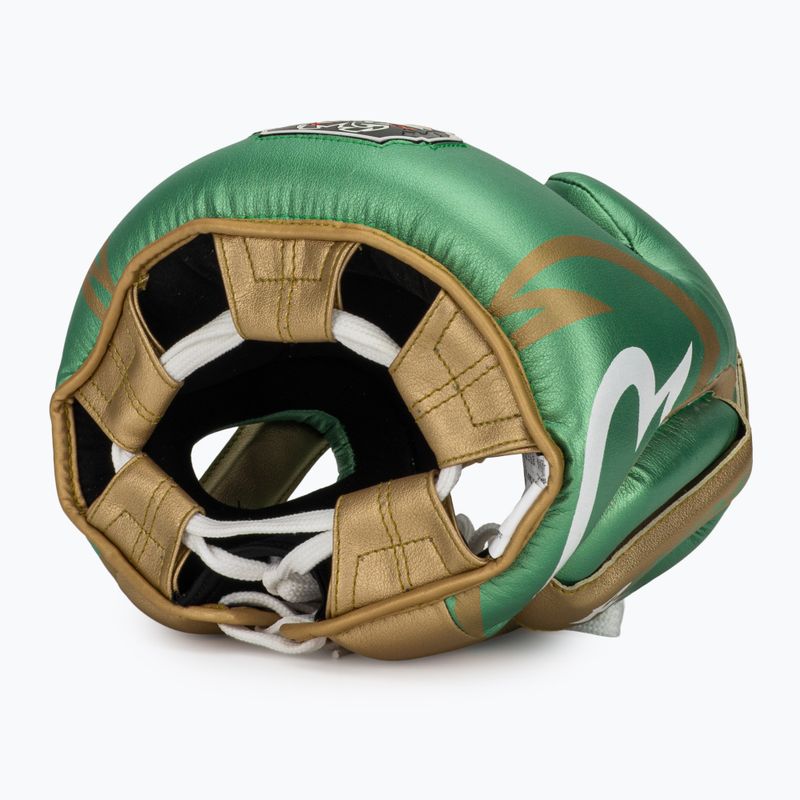 Boxerská helma Rival RHG100 Professional Headgear green/gold 6