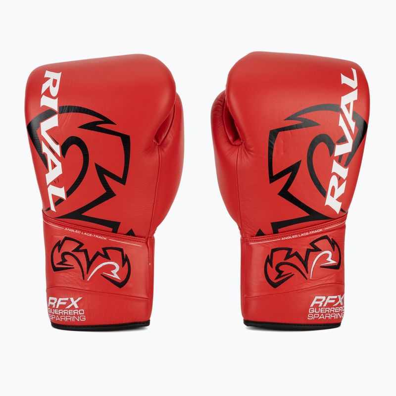 Boxerské rukavice Rival RFX-Guerrero Sparring-HDE-F červené 2