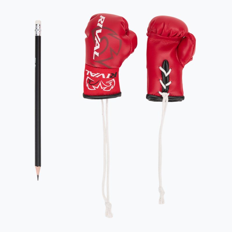 Závěs na boxerské rukavice Rival Mini red 3