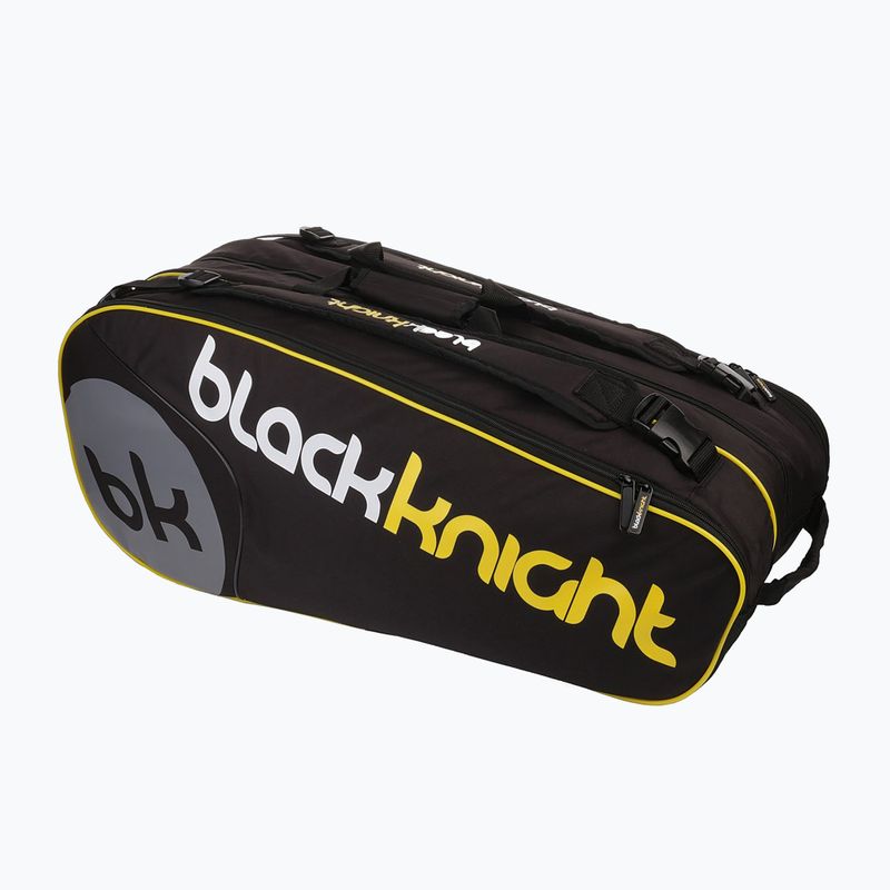 Black Knight Pro Series Tour 12R squash bag černá/žlutá 2