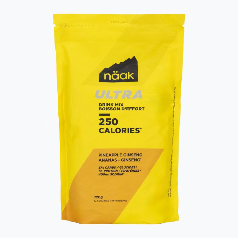 Energetický nápoj Näak Ultra Drink Mix 720 g pineapple ginseng