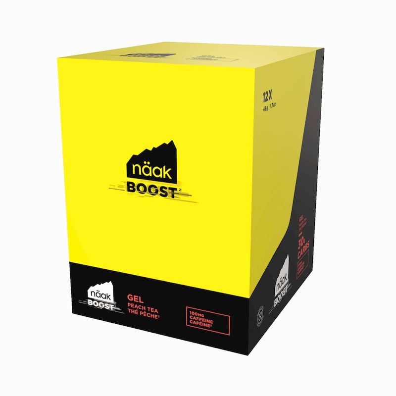 Energetický gel Näak Boost Energy 48 g peach tea 2