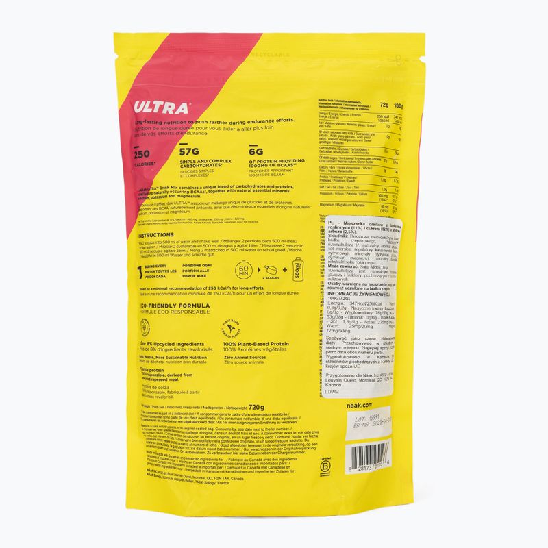 Energetický nápoj Näak Ultra Drink Mix 720 g watermelon 2