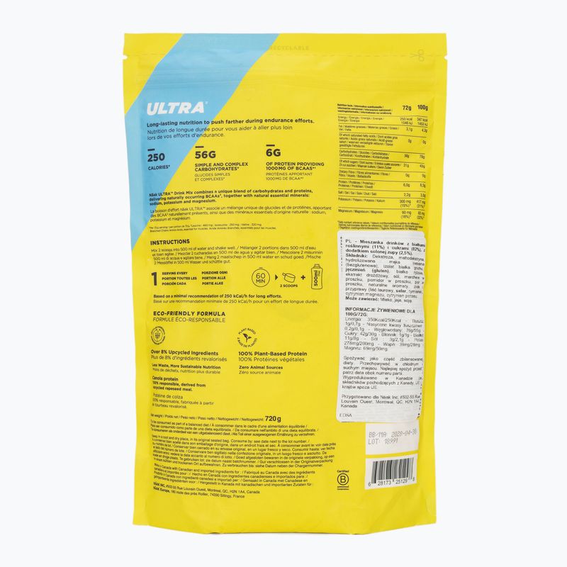 Energetický nápoj Näak Ultra Drink Mix 720 g salted soup 2