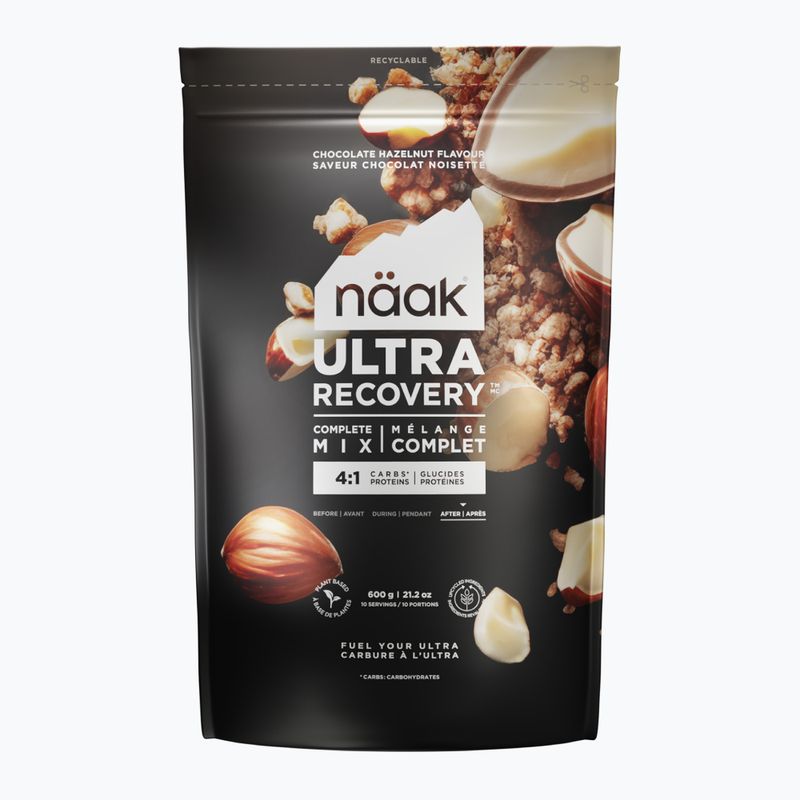 Regenerační nápoj Näak Recovery Complete Mix 600 g chocolate hazelnut