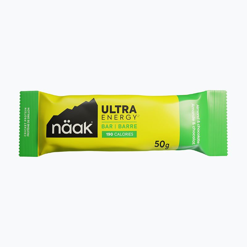 Näak Ultra Energy tyčinka 50 g mandle a čokoláda