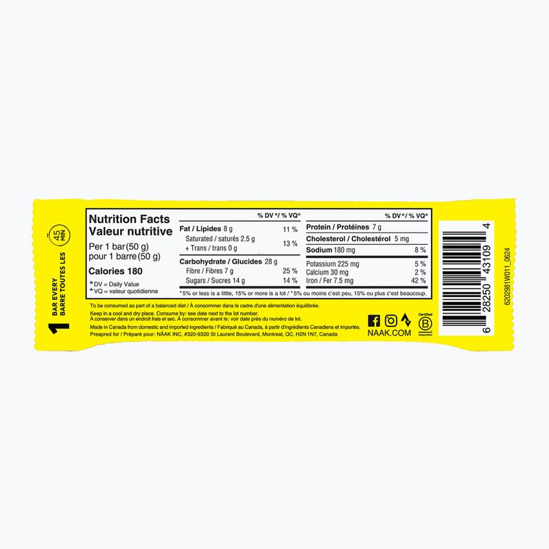 Energy tyčinka Näak Ultra 50 g banana/chocolate 2