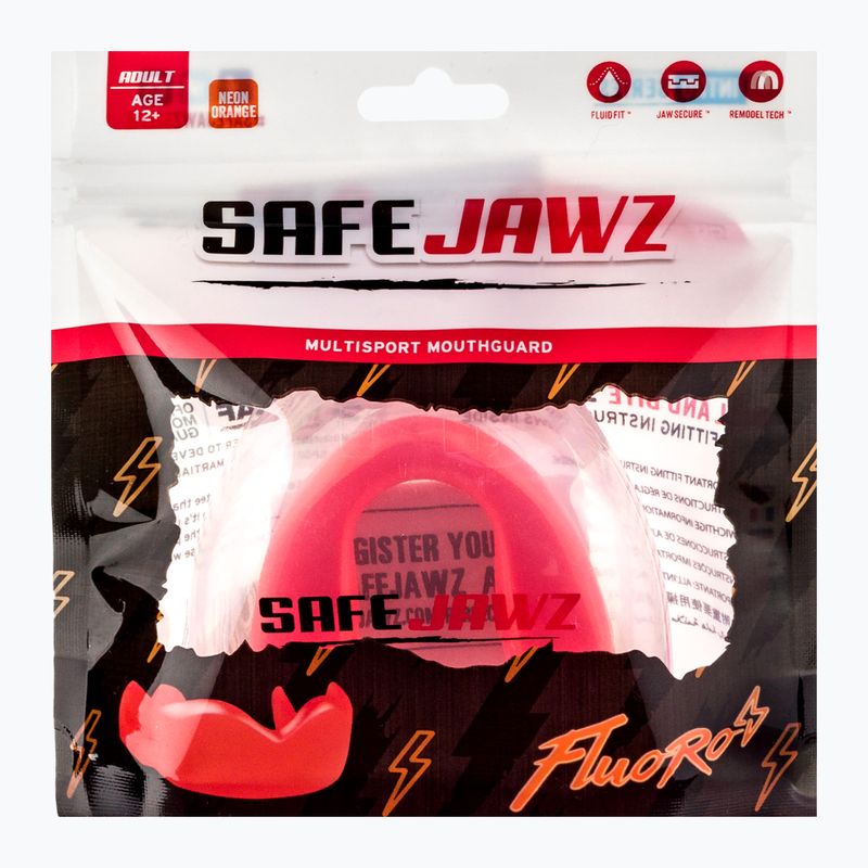 SAFEJAWZ Intro Series Jaw Protector oranžový