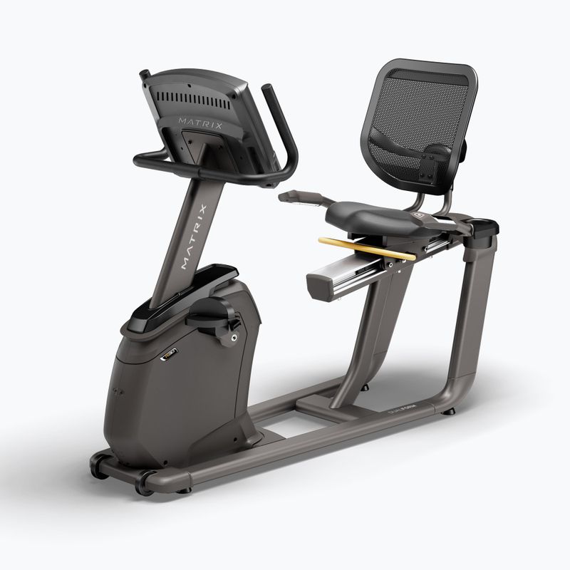 Horizontální rotoped Matrix Fitness Recumbent Bike + R30XIR černý MX-R30XIR 3