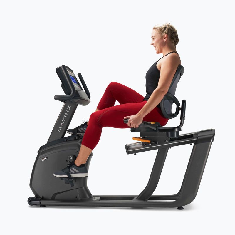 Horizontální rotoped Matrix Fitness Recumbent Bike + R30XR černý R30XR 6