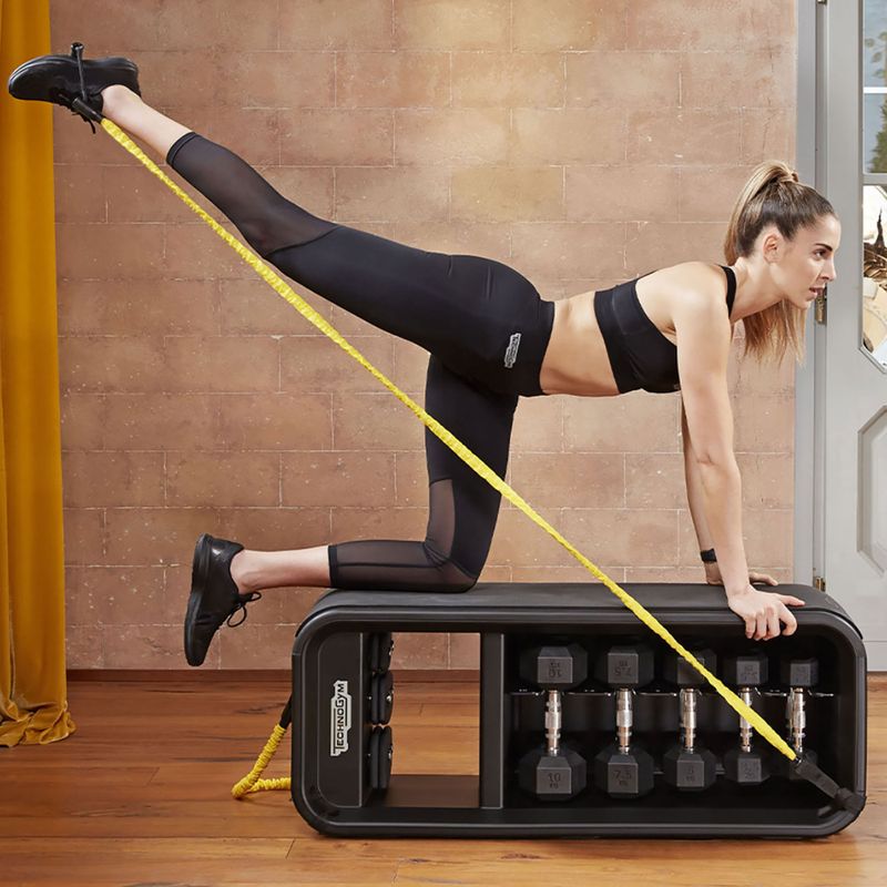 Tréninková lavice Technogym Bench černá + sada příslušenství DGY100KGNRNR20 13