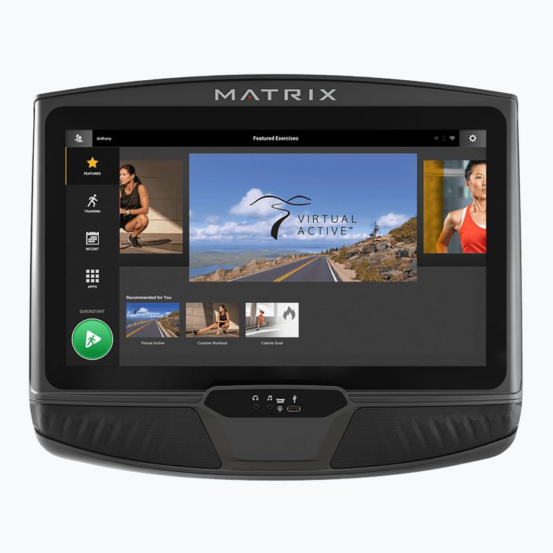 Eliptický trenažér  Matrix Fitness Elliptic E50XUR-02 black 6