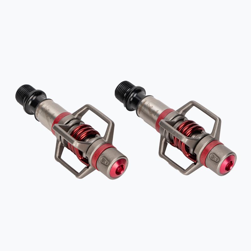 Crankbrothers Eggbeater 3 červené/červené pedály na kolo 2