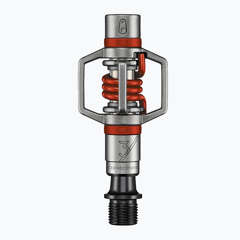 Crankbrothers Eggbeater 3 červené/červené pedály na kolo 5