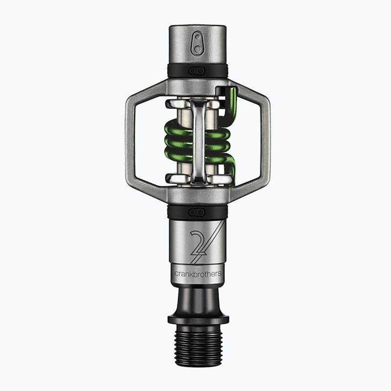 Crankbrothers Eggbeater 2 cyklistické pedály černé/zelené 5