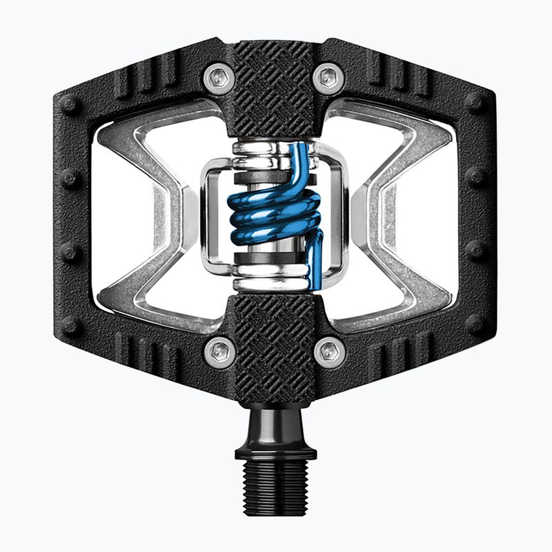 Crankbrothers Double Shot 2 černé/stříbrné/modré pedály na kolo 6