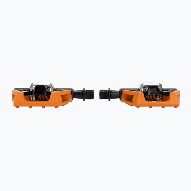 Crankbrothers Double Shot 2 oranžové/černé/oranžové cyklistické pedály 3