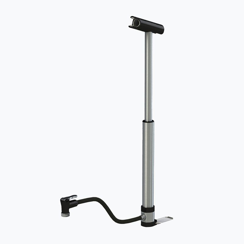 Crankbrothers Klic HV Mini Floor 110 psi stříbrná pumpička na kolo 5