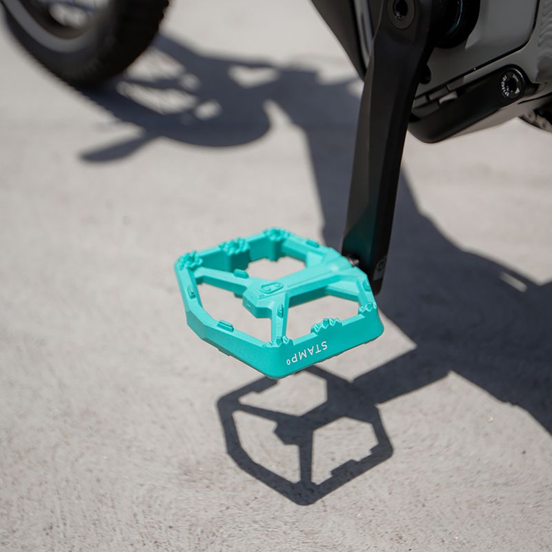 Cyklistické pedály Crankbrothers Stamp 0 turquoise 7