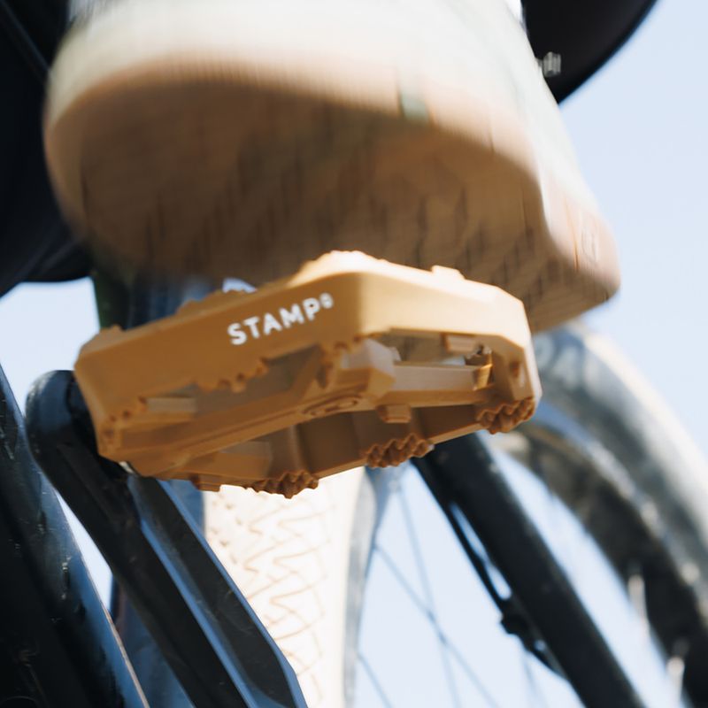 Cyklistické pedály Crankbrothers Stamp 0 brown 5