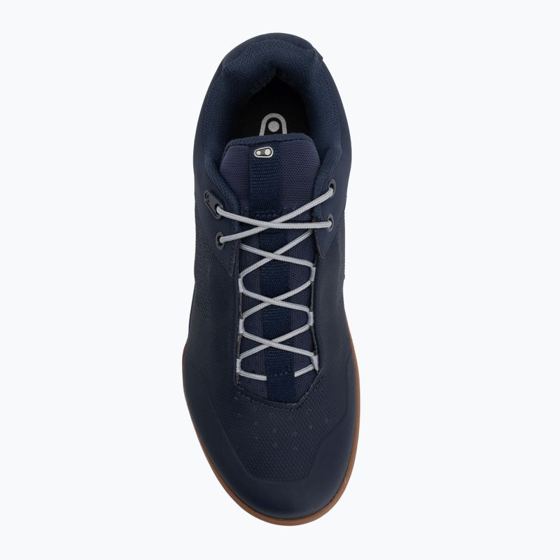 Pánská cyklistická obuv na platformě Crankbrothers Stamp Lace navy blue and brown CR-STL04281A105 5