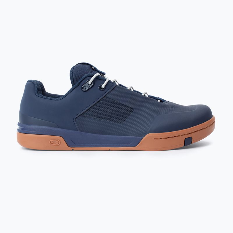 Pánská cyklistická obuv na platformě Crankbrothers Stamp Lace navy blue and brown CR-STL04281A105 2
