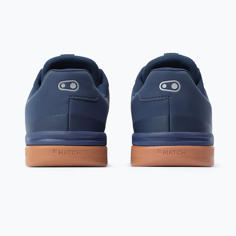 Pánská cyklistická obuv na platformě Crankbrothers Stamp Lace navy blue and brown CR-STL04281A105 5