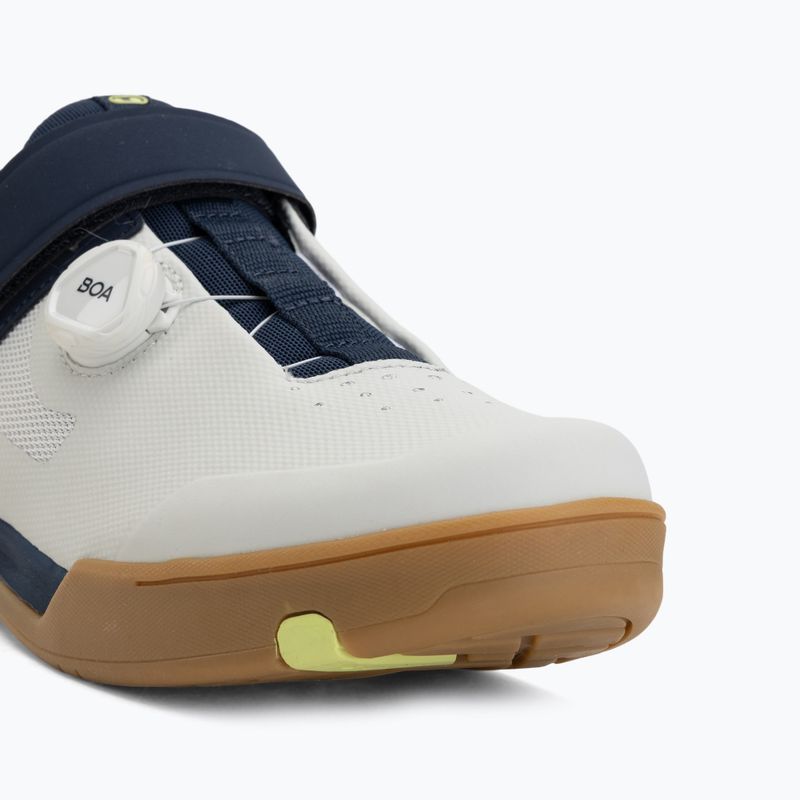 Cyklistické boty MTB Crankbrothers Mallet BOA navy grey/gum outsole 7