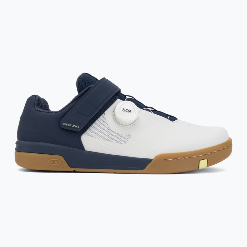 Cyklistické boty na platformy Crankbrothers Stamp Boa navy grey/gum outsole 2