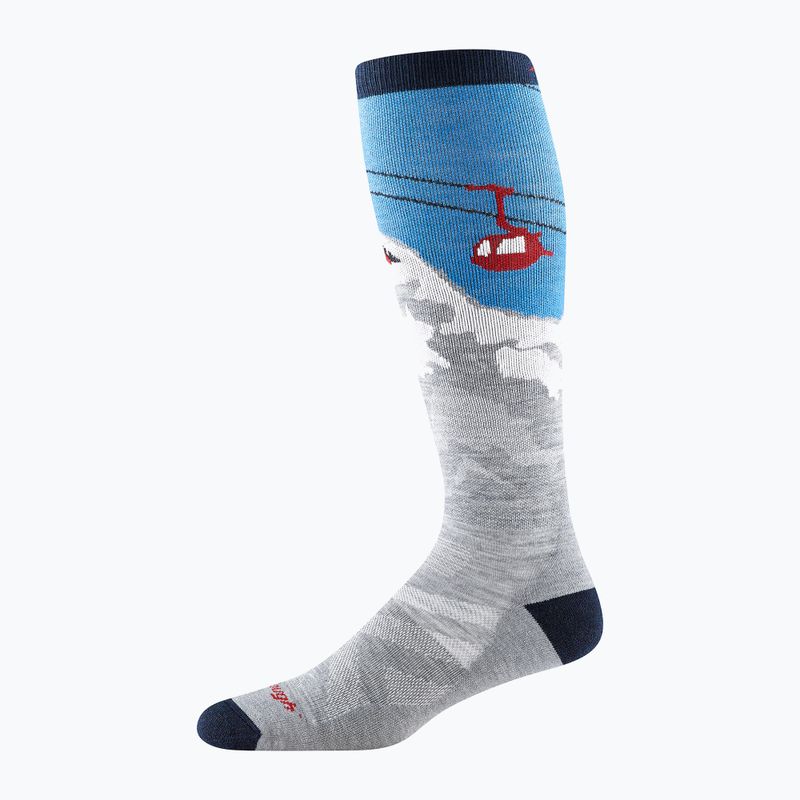 Pánské ponožky Darn Tough Heady Yeti OTC Midweight with Cushion gray 2
