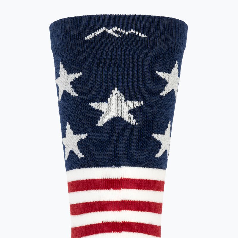 Dětské lyžařské ponožky Darn Tough Captain Stripes Jr. stars and stripes 3