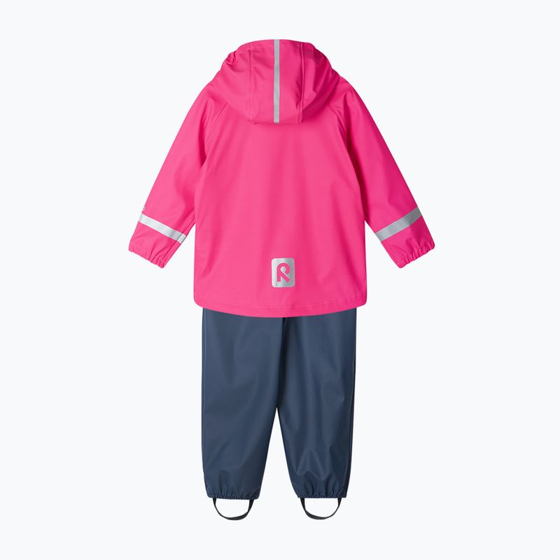 Dětská souprava do deště Reima Tihku candy pink 2