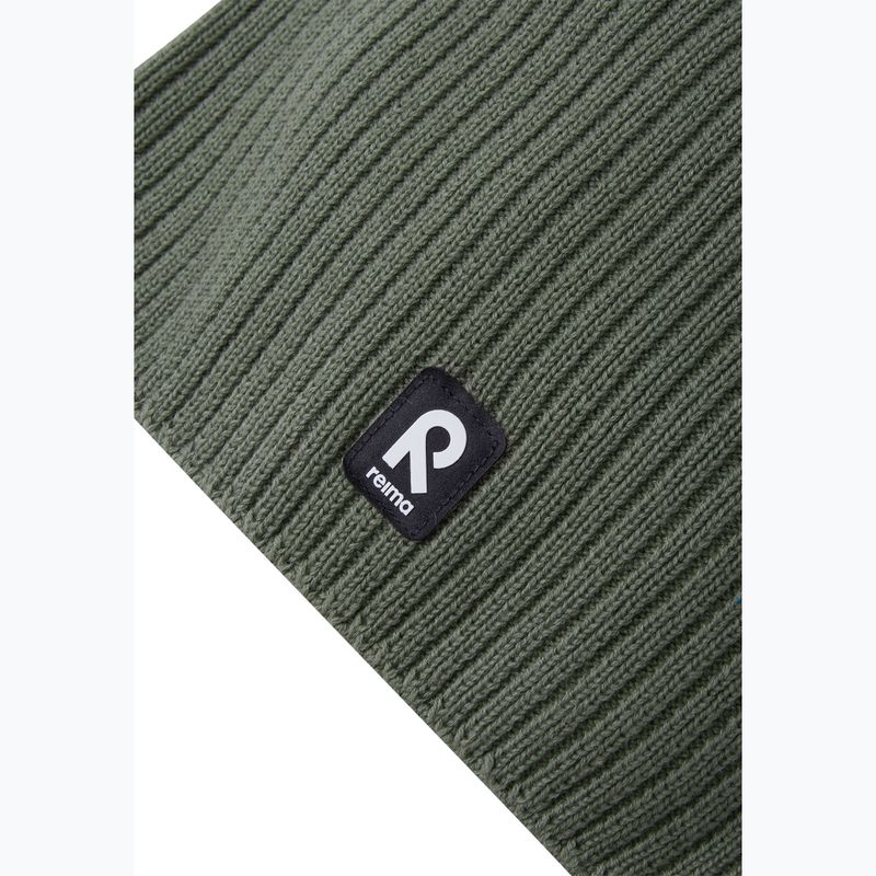 Dětská zimní čepice Reima Koillinen greyish green 3