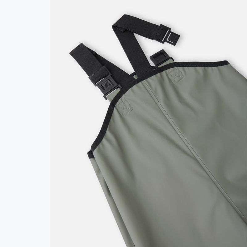 Dětské kalhoty do deště Reima Lammikko greyish green 6