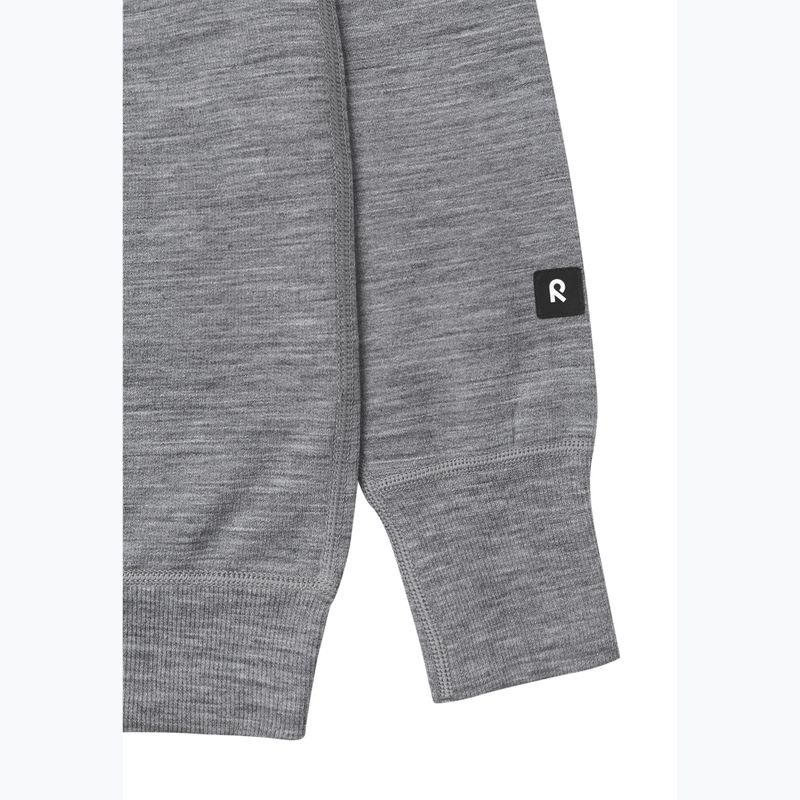 Dětská mikina Reima Mahin melange grey 4