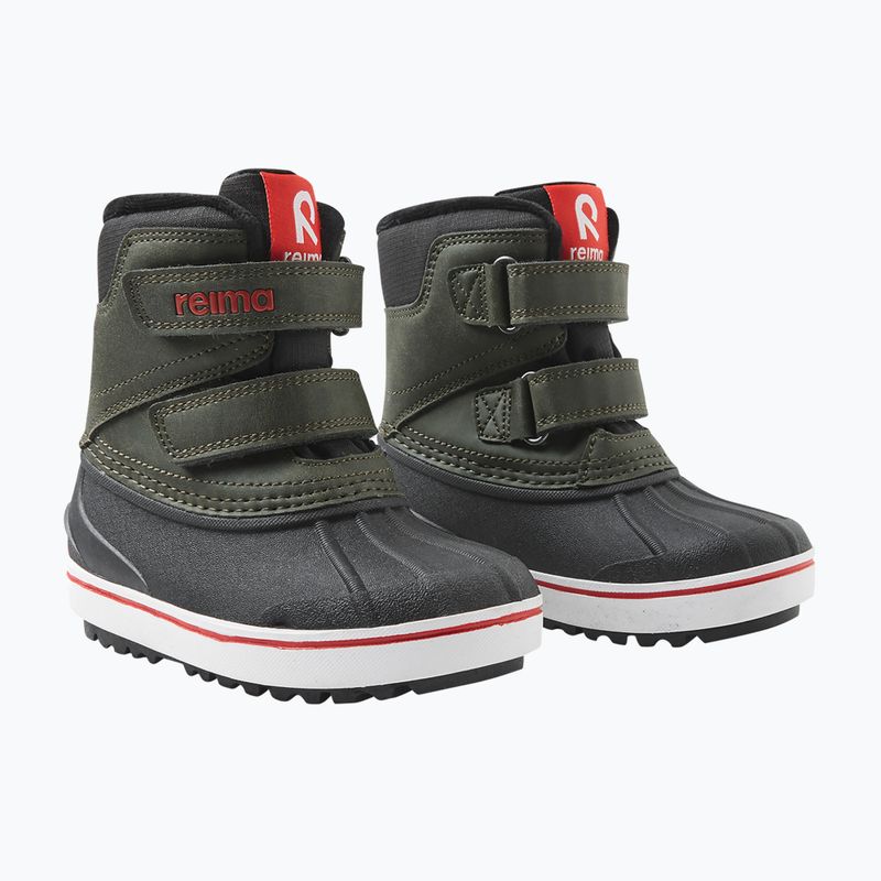 Dětské sněhule Reima Coconi khaki green 3