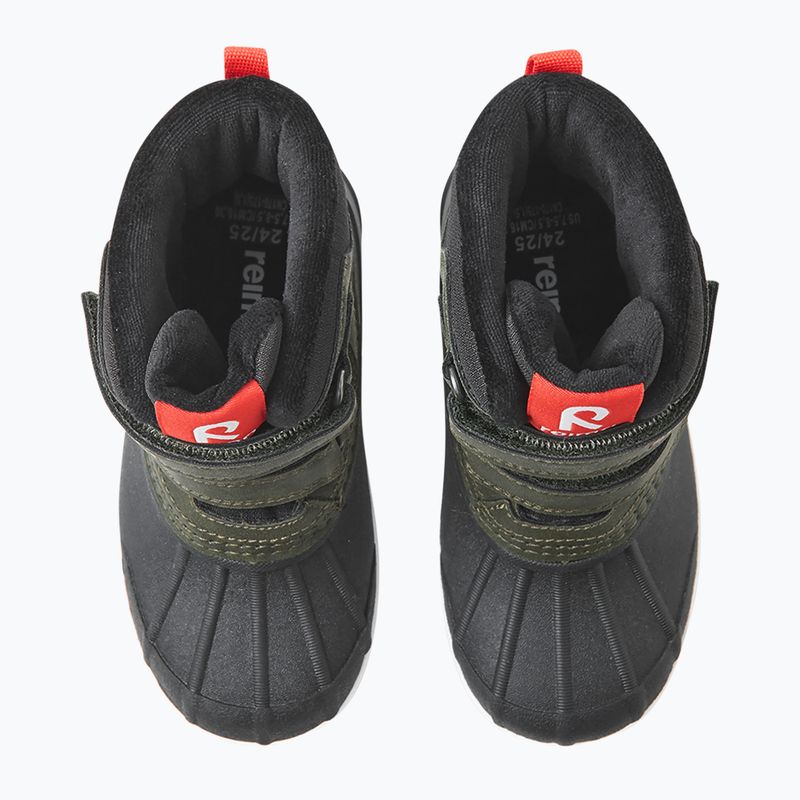 Dětské sněhule Reima Coconi khaki green 6