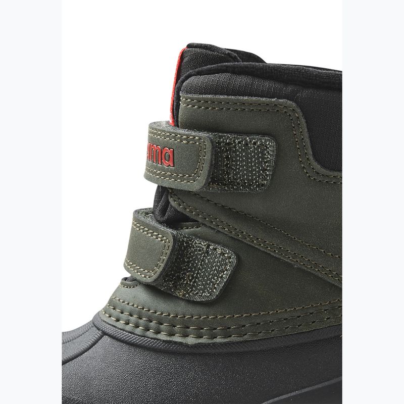 Dětské sněhule Reima Coconi khaki green 8