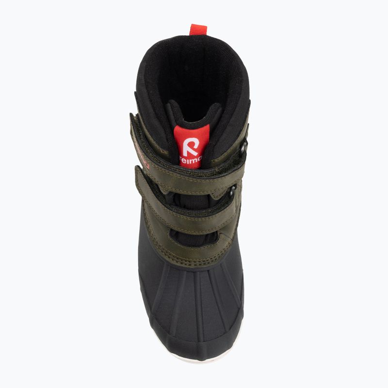 Dětské sněhule Reima Coconi khaki green 5