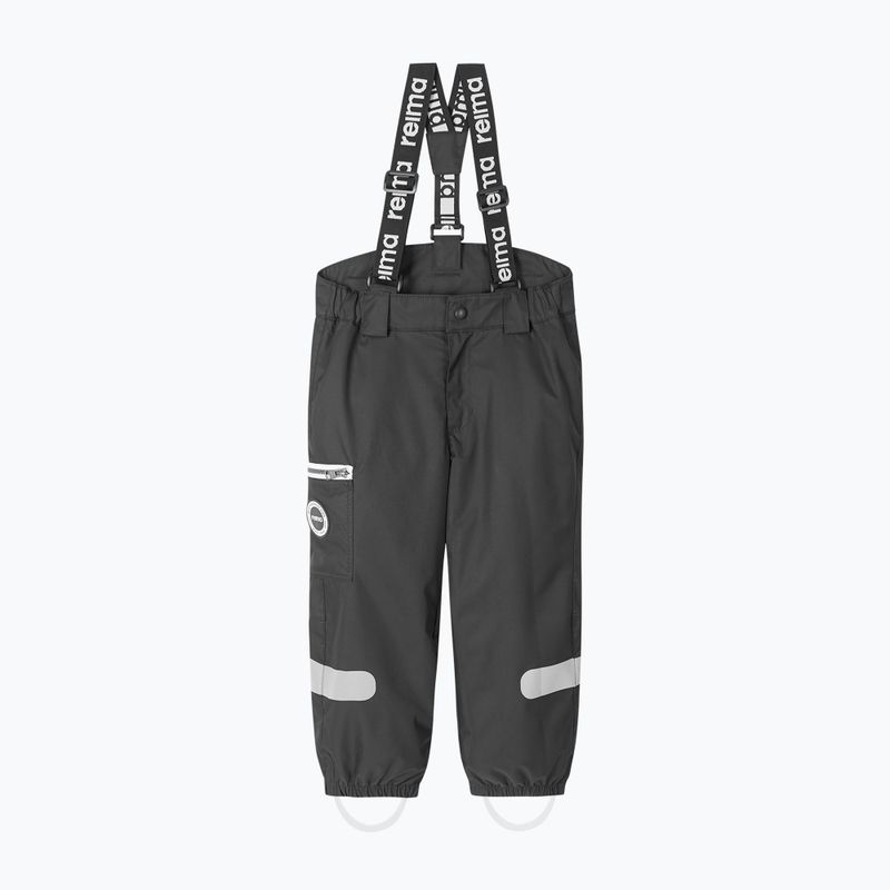 Dětské kalhoty do deště Reima Tiksi black 5100143A-9990