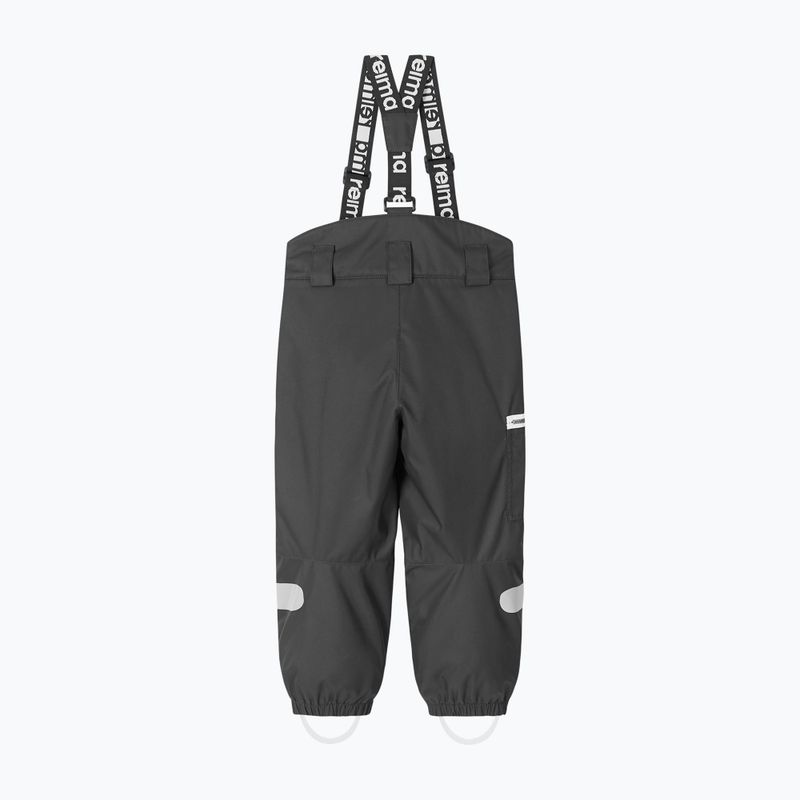 Dětské kalhoty do deště Reima Tiksi black 5100143A-9990 2