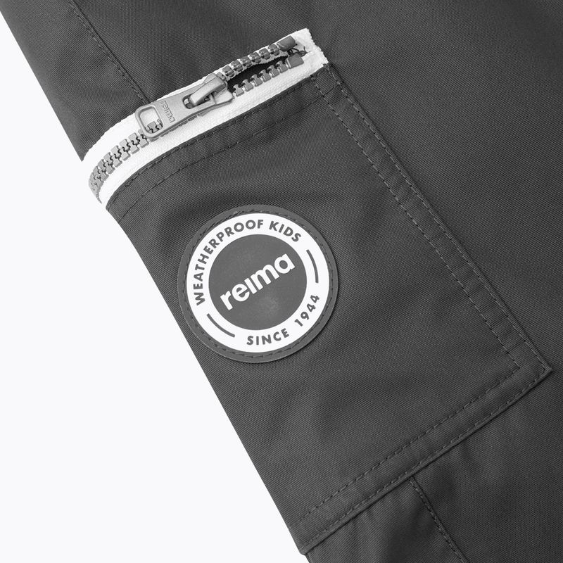 Dětské kalhoty do deště Reima Tiksi black 5100143A-9990 4