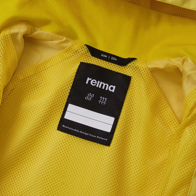Reima dětská bunda do deště Soutu žlutá 5100169A-2410 4