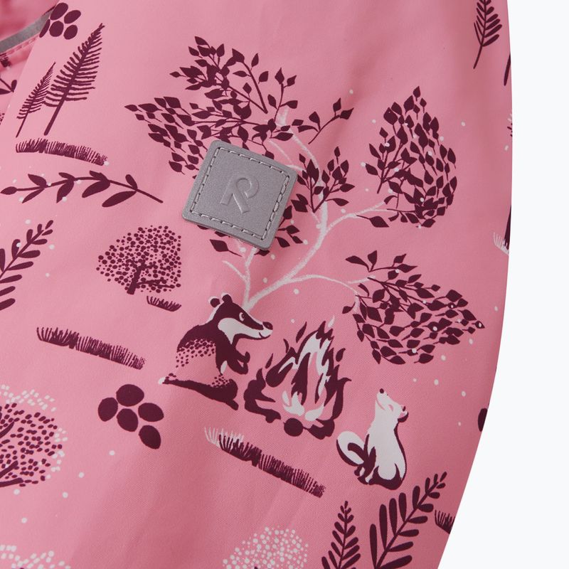 Dětská lyžařská kombinéza Reima Lappi sunset pink 9