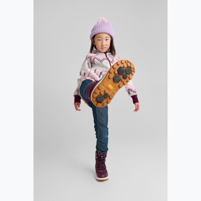 Dětská zimní čepice Reima Topsu lila amethyst 10