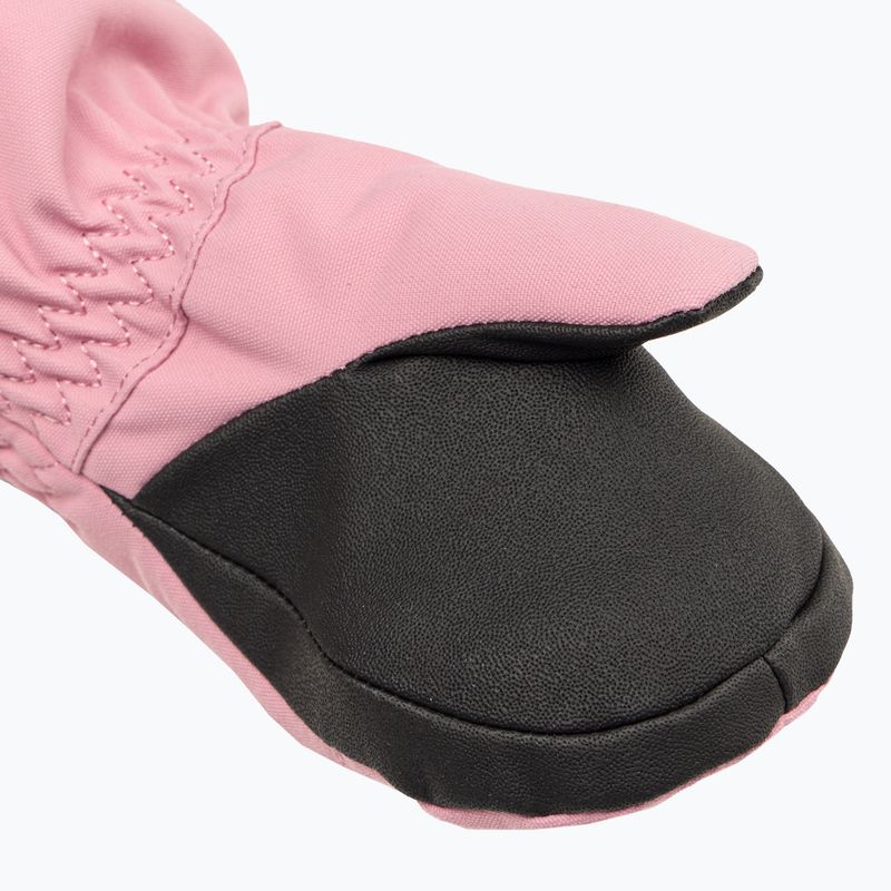 Reima Tepas Mittens dětské lyžařské rukavice šedorůžové 4