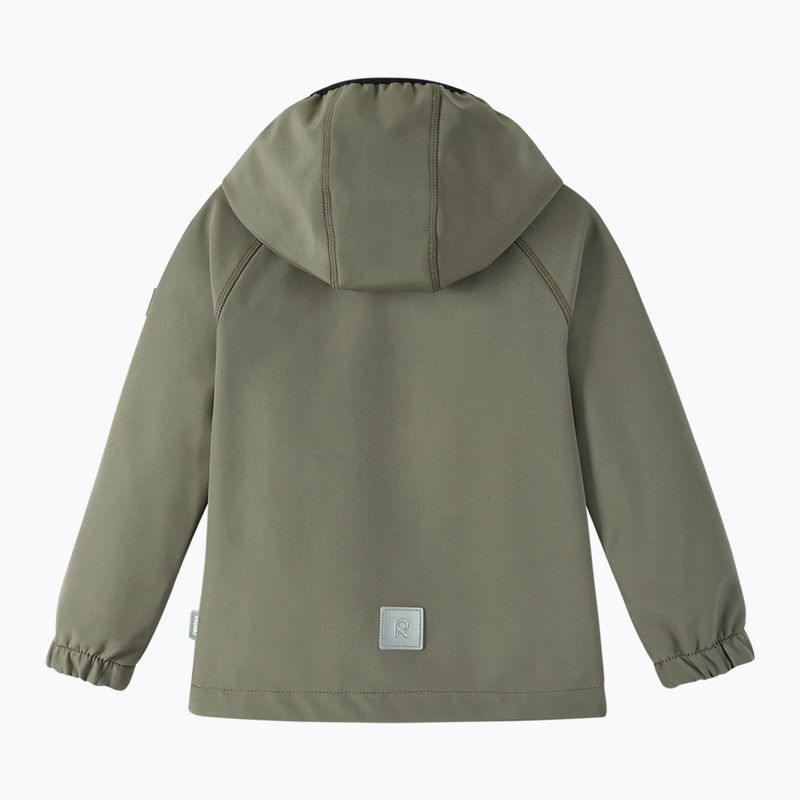 Dětská softshellová bunda  Reima Vantti greyish green 2