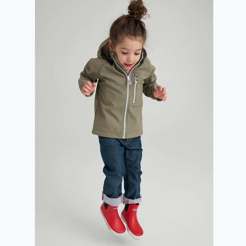 Dětská softshellová bunda  Reima Vantti greyish green 3