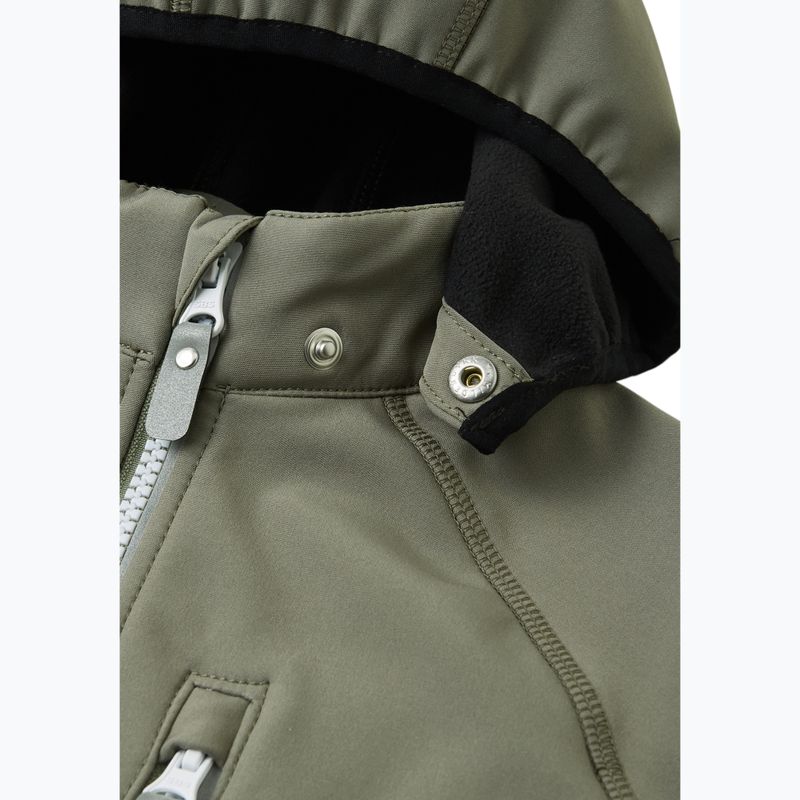 Dětská softshellová bunda  Reima Vantti greyish green 4