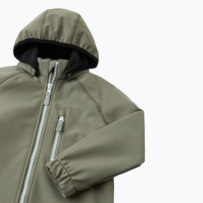 Dětská softshellová bunda  Reima Vantti greyish green 9